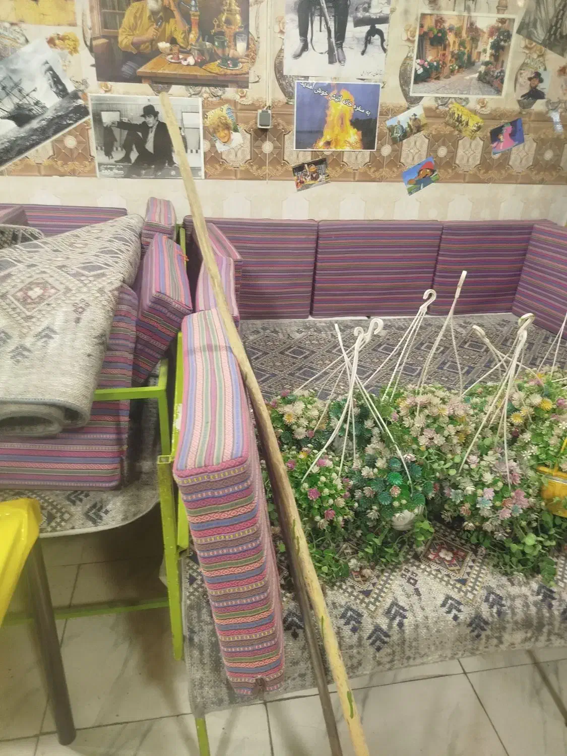 گل مصنوعی|گل مصنوعی|همدان, |دیوار