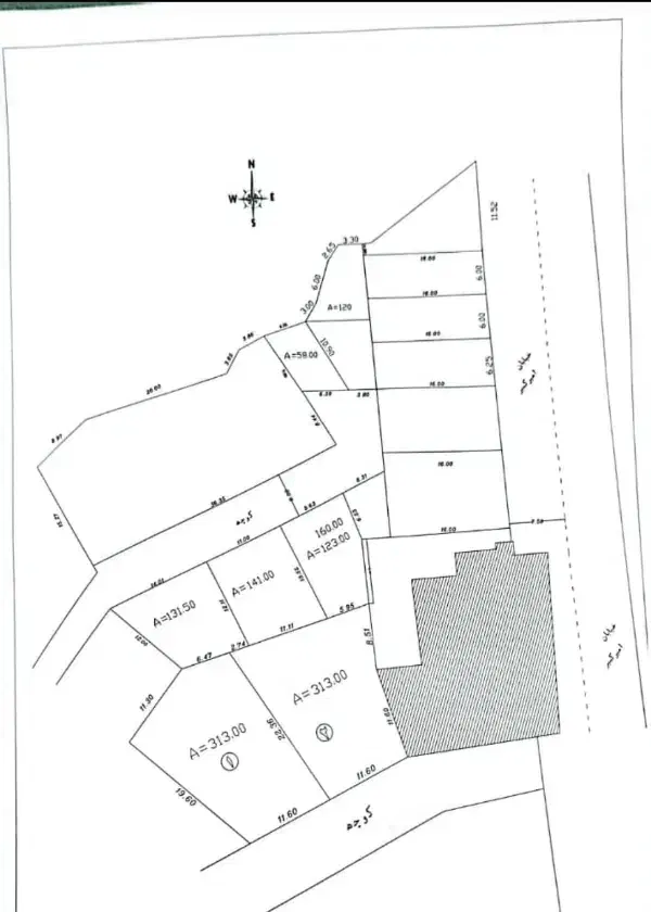 زمین 131متری حمیدیان|فروش زمین و ملک کلنگی|رشت, پاره بیجار|دیوار