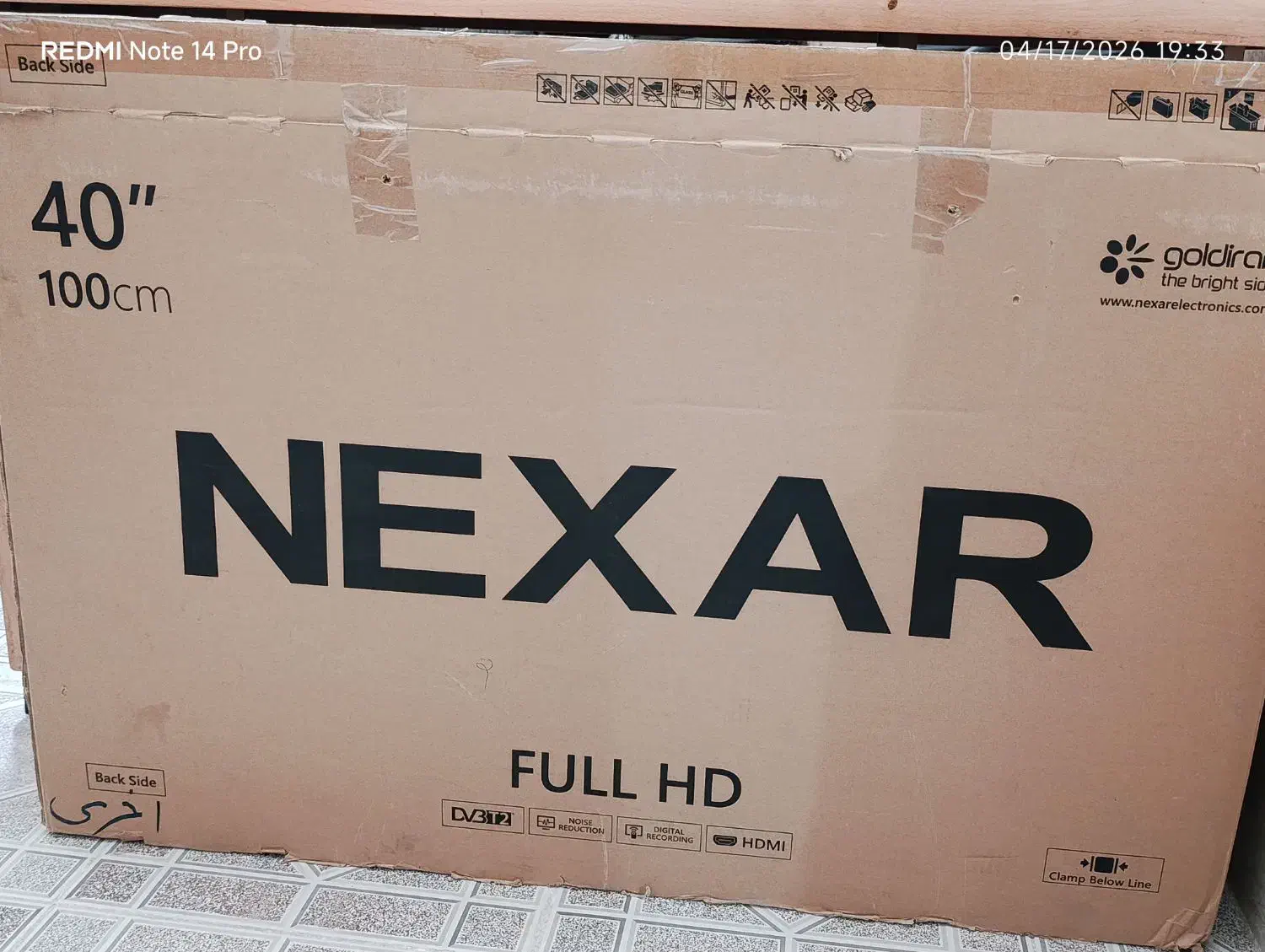 TV 40|تلویزیون و پروژکتور|مرودشت, فاز اول شهرک فرهنگیان|دیوار