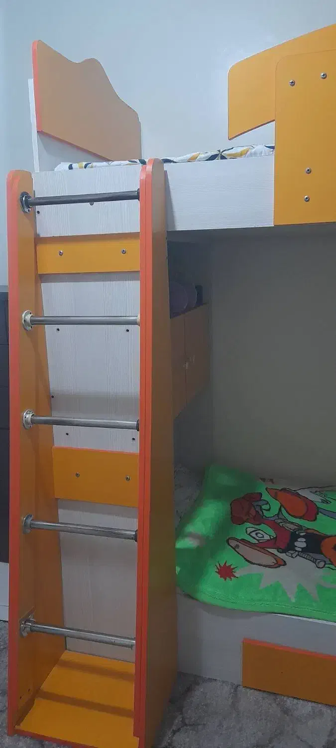 تخت دو طبقه|تخت و سرویس خواب|تهران, وردآورد|دیوار