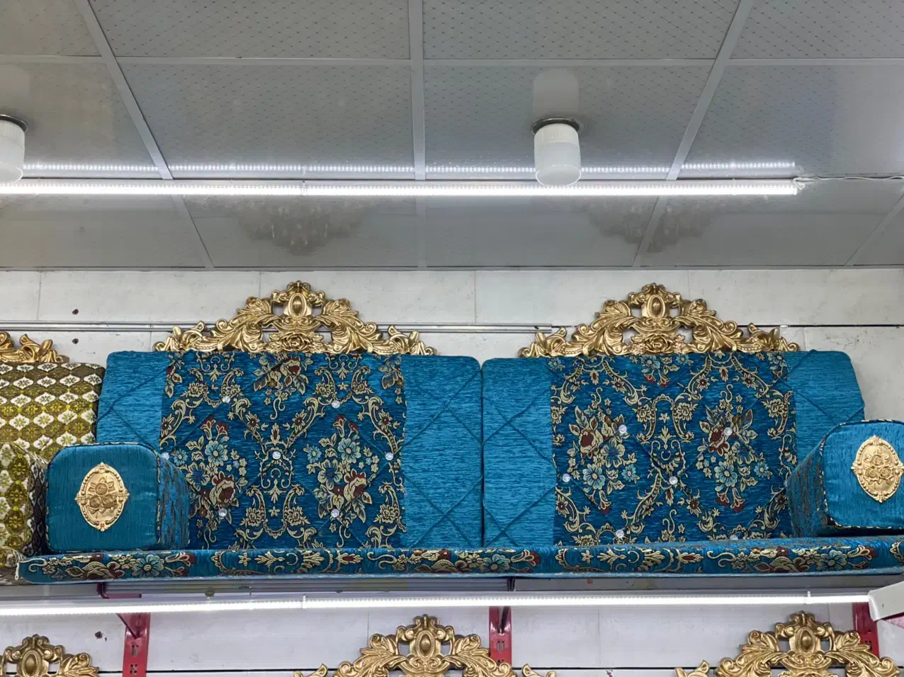 پشتی خلیجی مبل پشتی شاه نشین ش۶۲|پشتی|بم, |دیوار