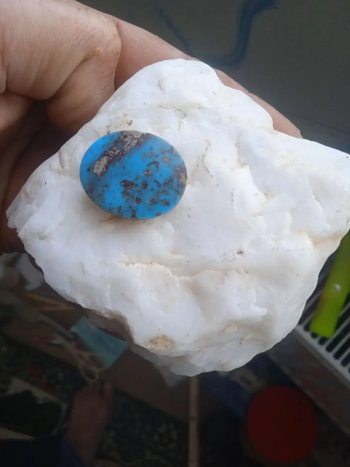 نگین فیروزه نیشابور اصلی|جواهرات|گلبهار, شهر جدید گلبهار|دیوار