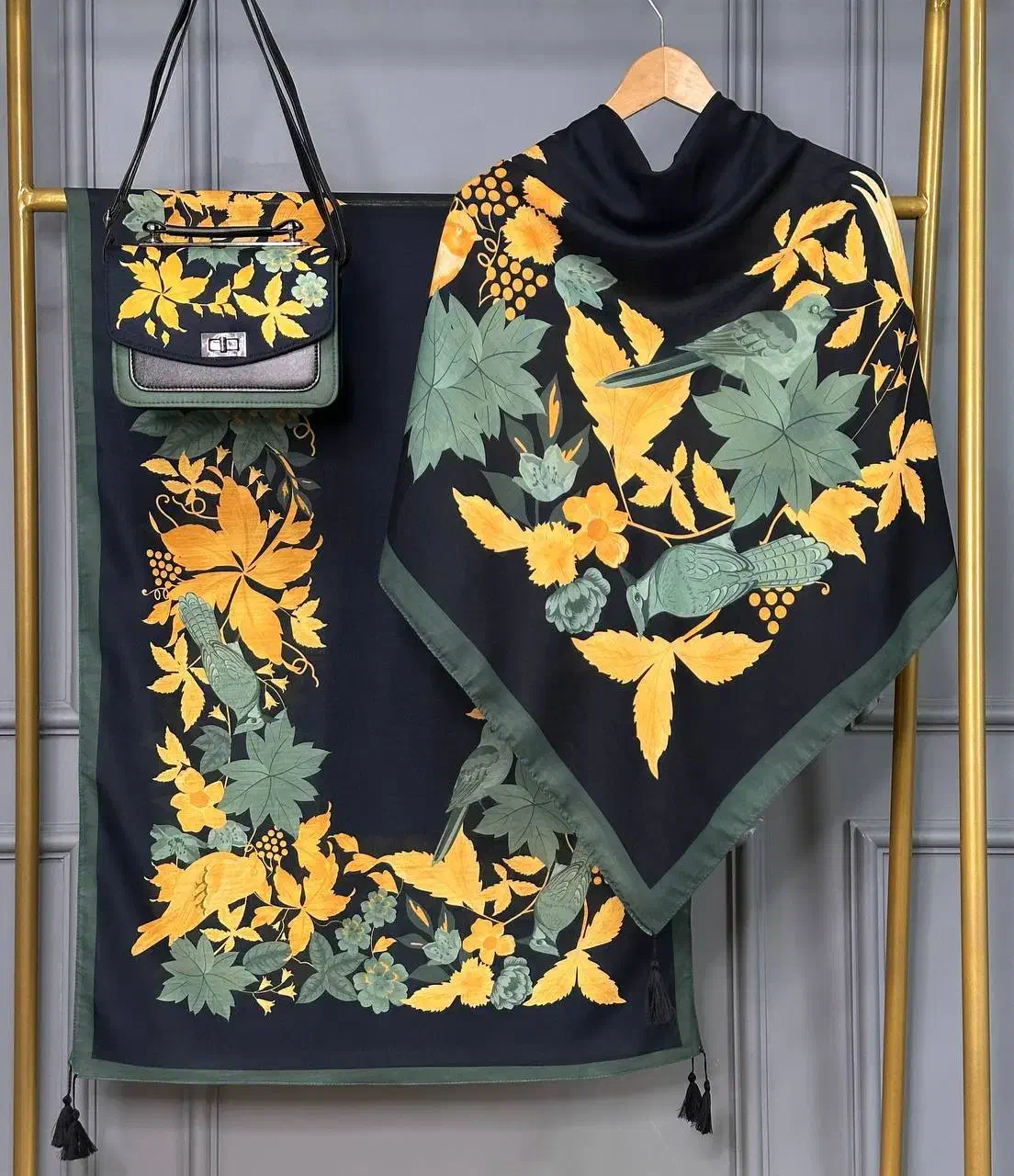 دنیایی از ست کیف و روسری رنگبندی شیک|کیف، کفش، کمربند|آبیک, |دیوار