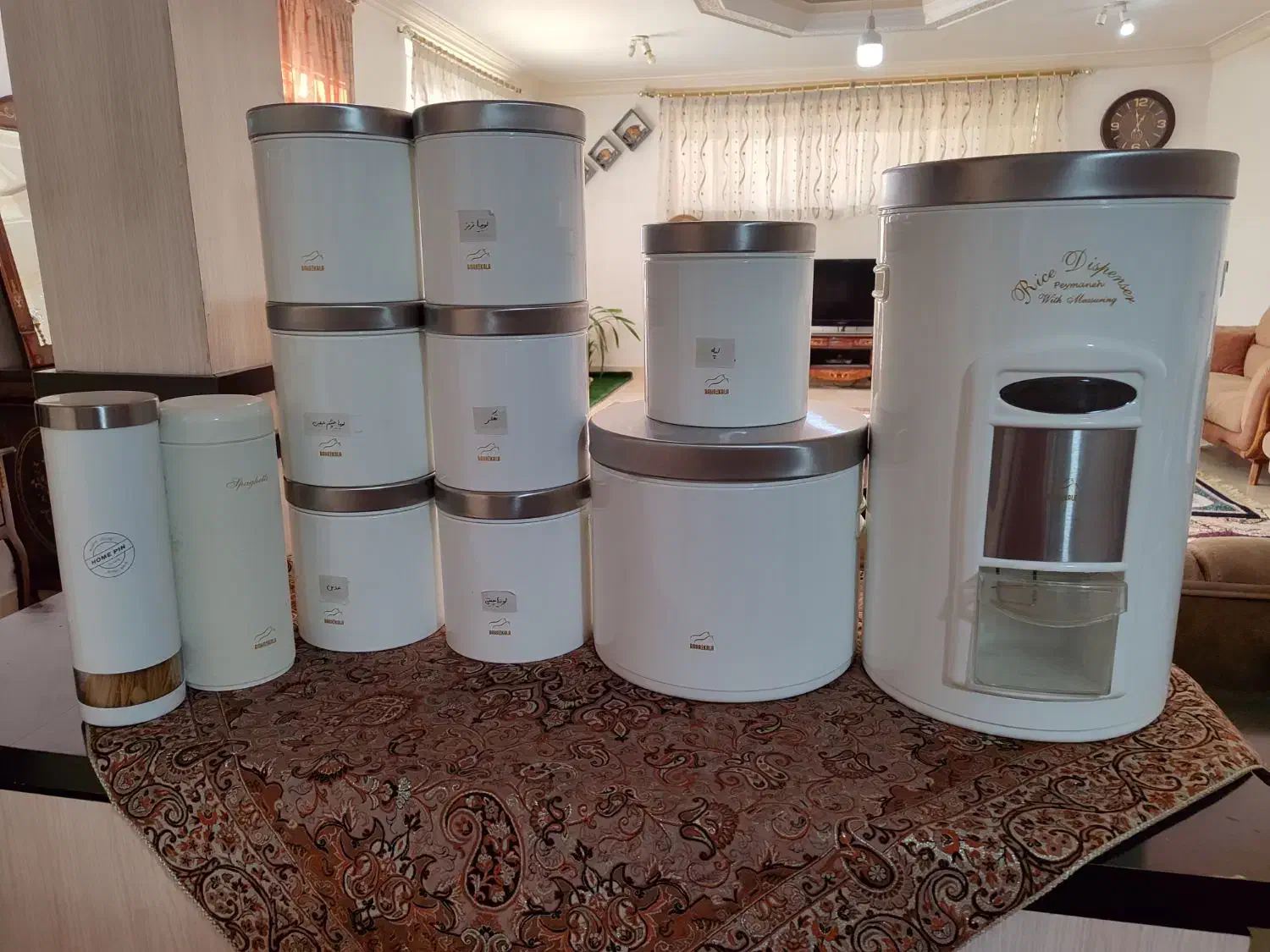 سرویس اورانوس نوی نو به همراه دوظرف اضافه|ظروف نگهدارنده، پلاستیکی، یک‌بارمصرف|تربت‌حیدریه, پیشکوه|دیوار