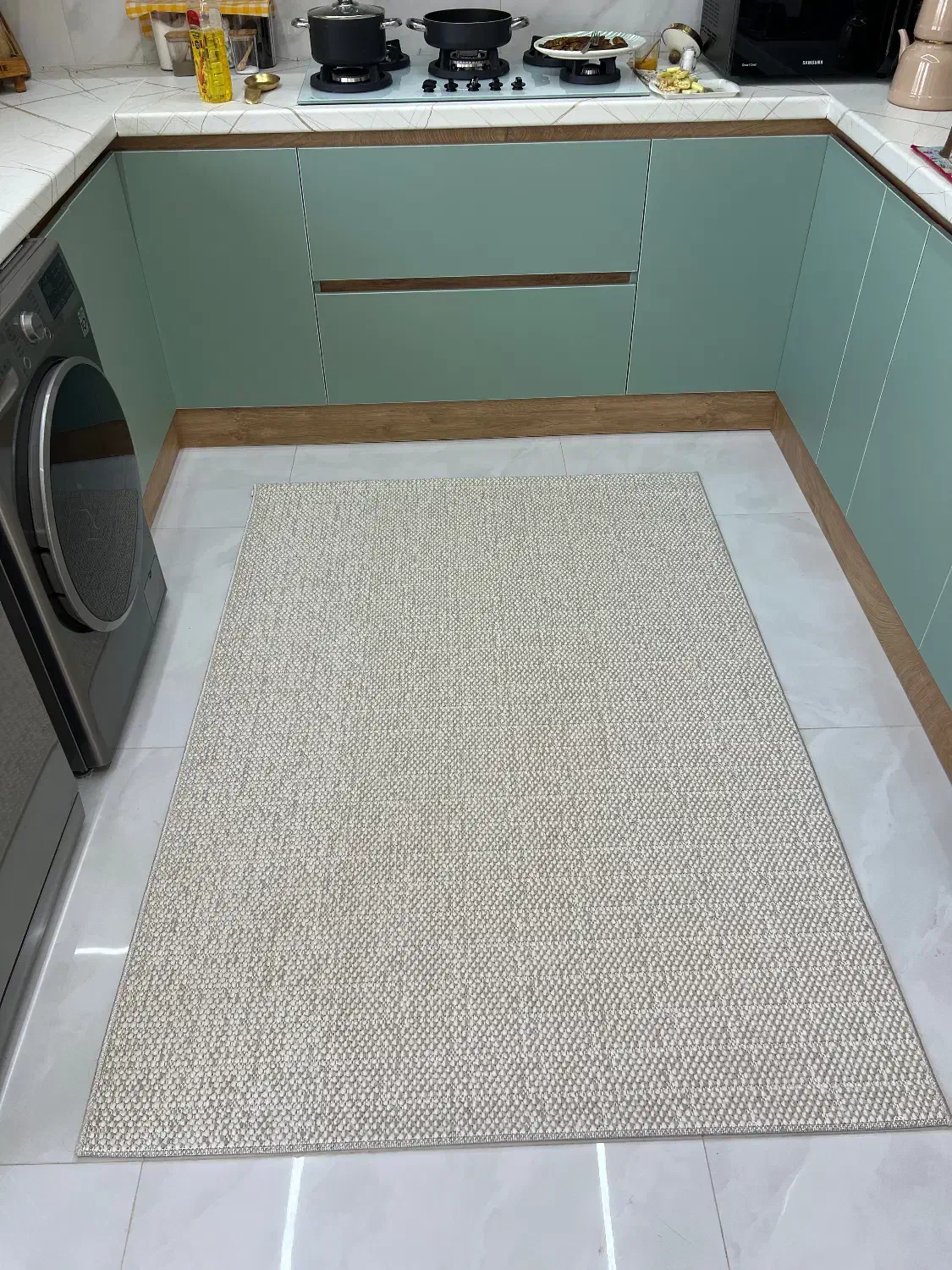 فرش125در180|فرش|آستانه اشرفیه, |دیوار