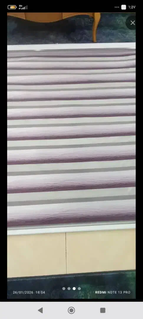 پرده زبرا|پرده، رانر، رومیزی|تهران, نارمک|دیوار