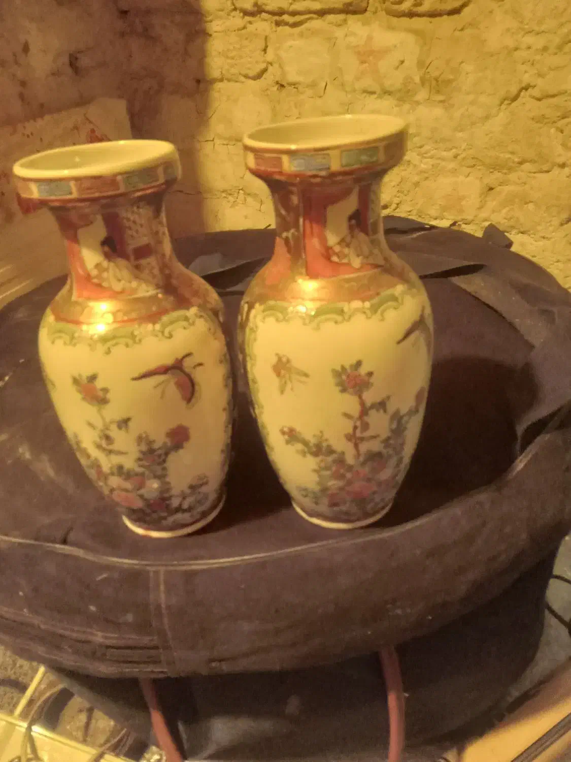 گلدان گلی مرغی قدیمی دکوری|کلکسیون اشیاء عتیقه|فردیس, شهرک ۱۱۰|دیوار