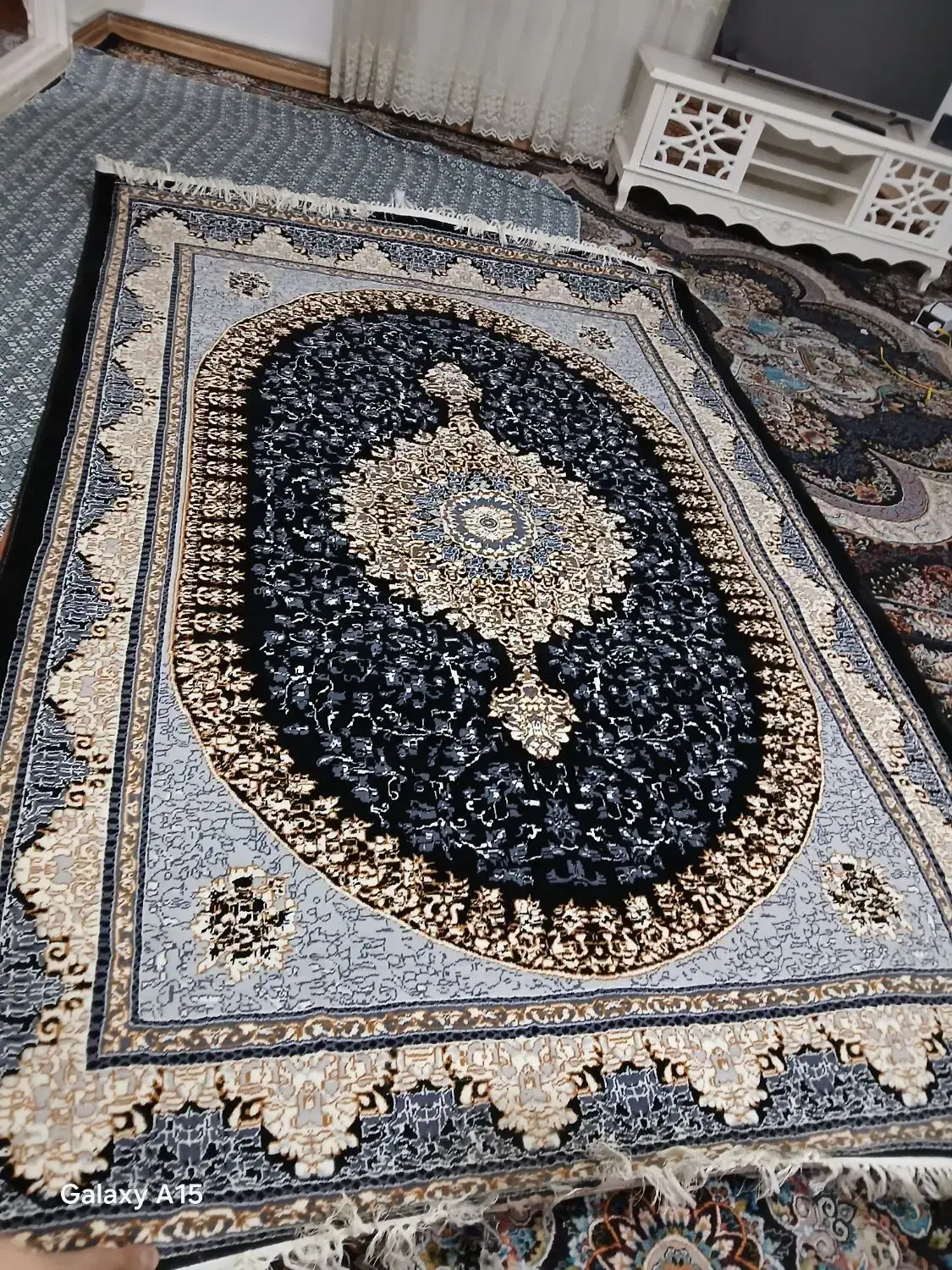 قالی ۶ متری نو نو|فرش|مشکین‌دشت, |دیوار