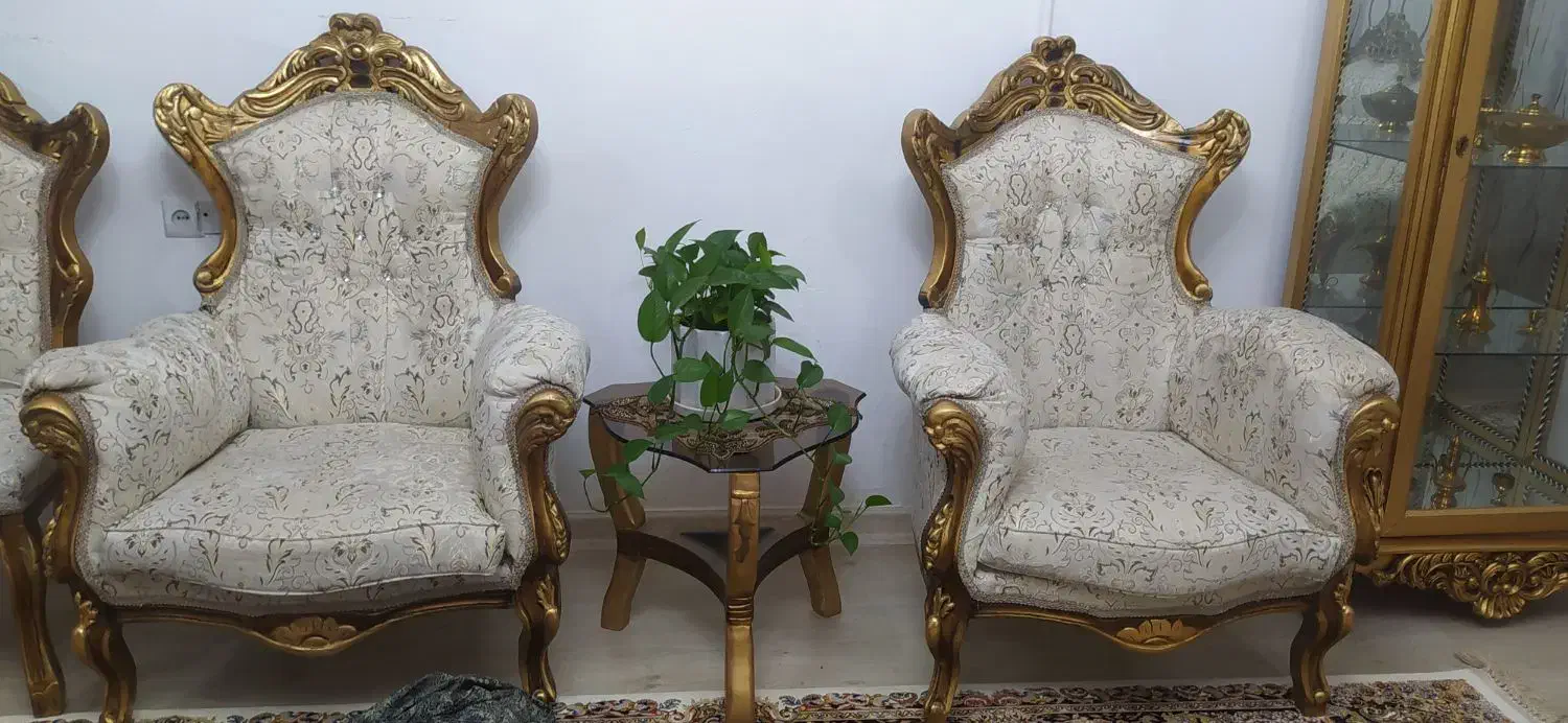 مبل سلطنتی|مبلمان خانگی و میز عسلی|چرداول, |دیوار