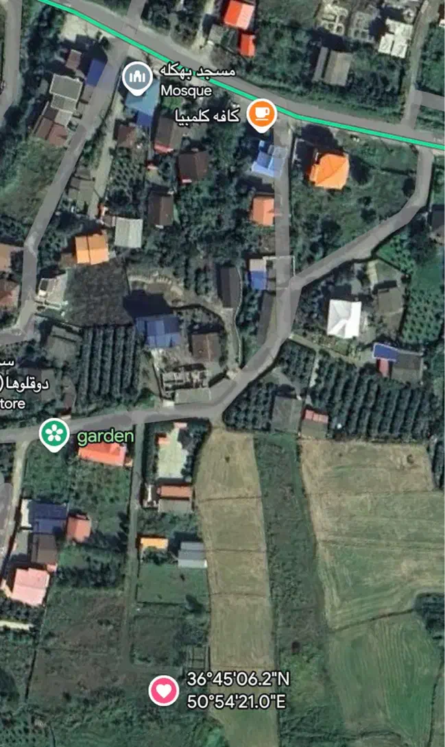 یک قطعه زمین واقع در خرم آباد تنکابن (بهکله)|فروش زمین و ملک کلنگی|تنکابن, |دیوار