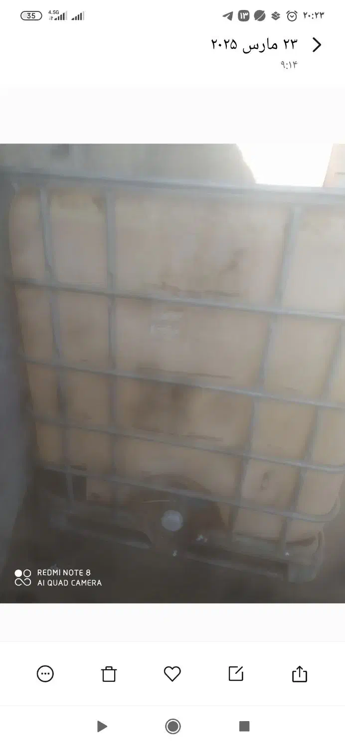 تانکر|ظروف نگهدارنده، پلاستیکی، یک‌بارمصرف|آران و بیدگل, |دیوار