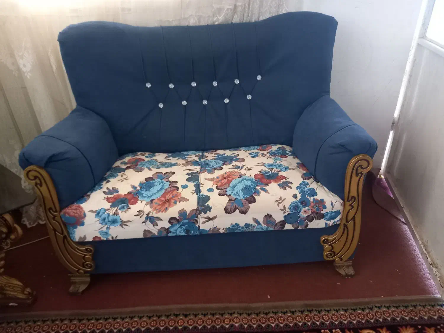 مبلمان 7نفره|مبلمان خانگی و میز عسلی|ملک‌آباد, |دیوار