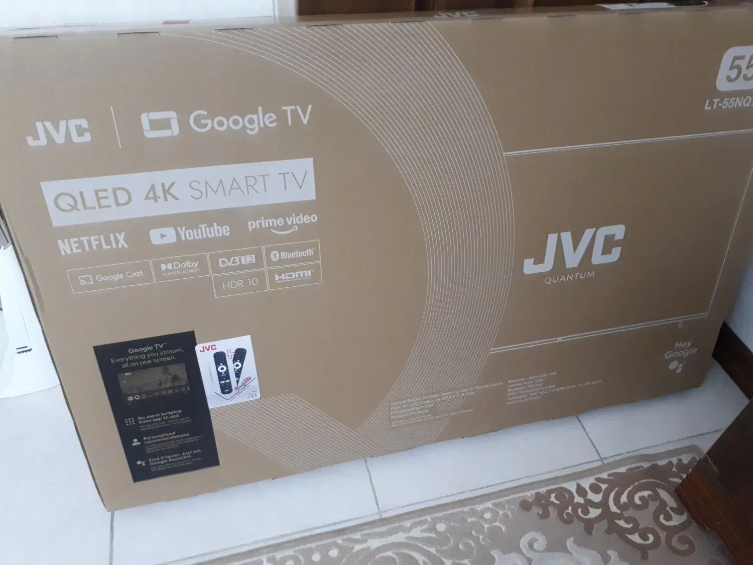 QLED JVC NQ7125|تلویزیون و پروژکتور|کرج, جهانشهر|دیوار