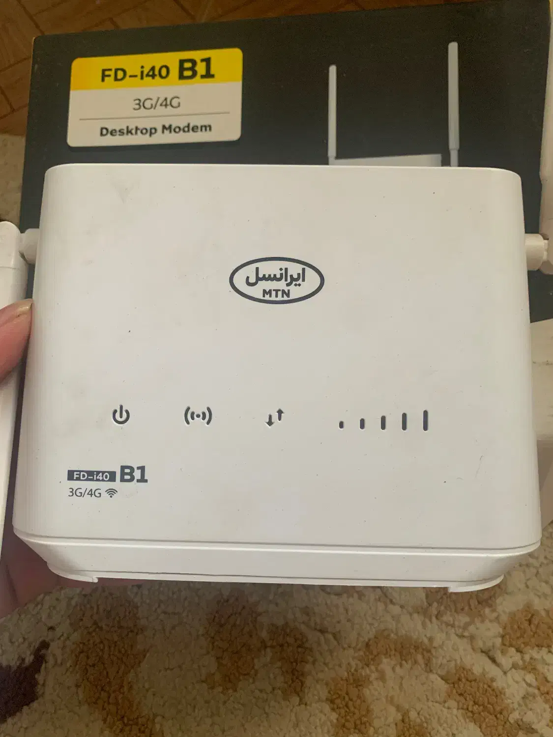 مودم B1 ایرانسل بی سیم|مودم و تجهیزات شبکه|آستارا, |دیوار
