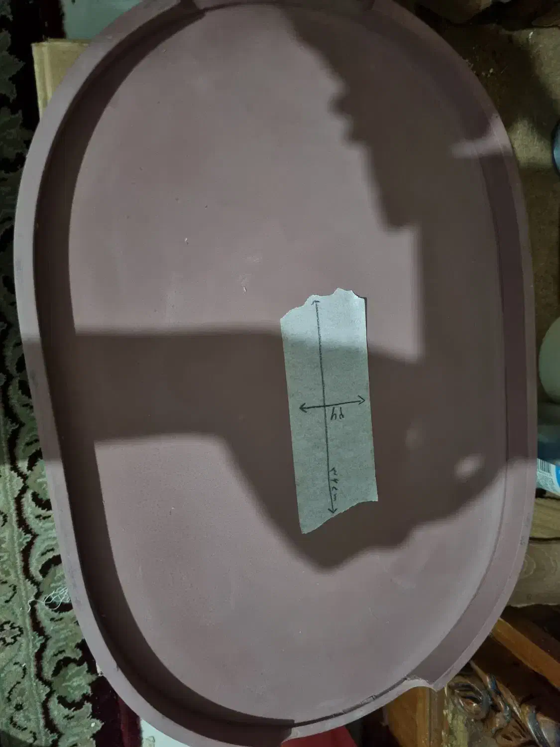 سینی چوبی 4عدد باهم 200تومن|صنایع دستی و سایر لوازم تزئینی|اصفهان, تخت فولاد|دیوار