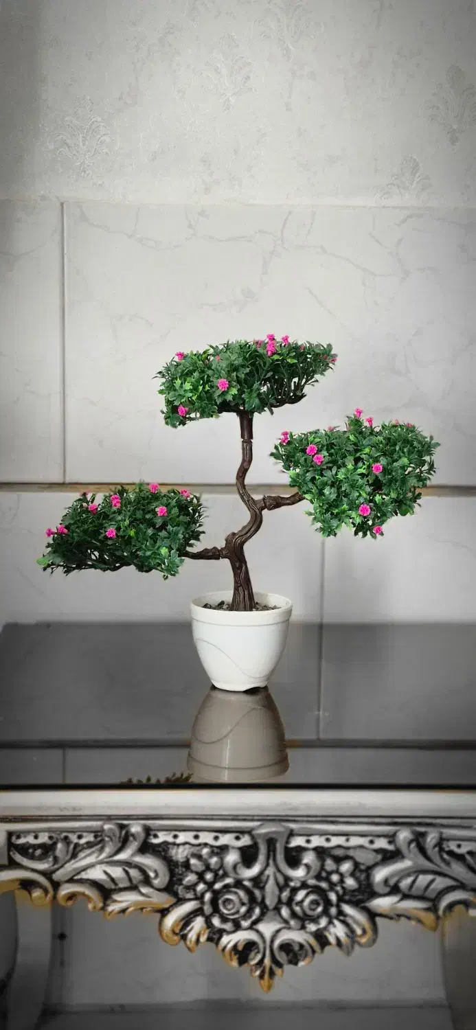 درختچه و گل مصنوعی بنسای|گل مصنوعی|ملایر, |دیوار