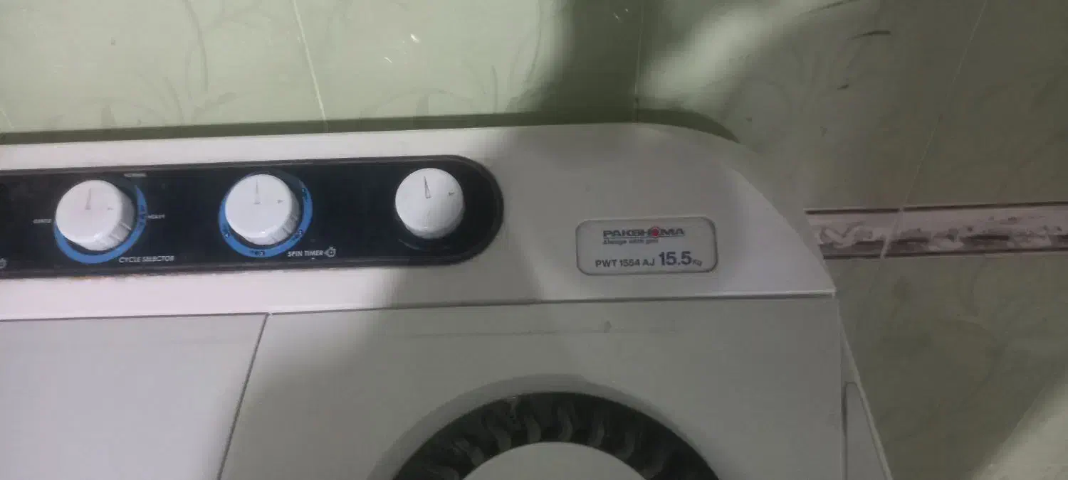 ماشین لباسشویی پاکشومادوقلو۱۵کیلو دلگان|ماشین لباسشویی و خشککن لباس|دلگان, |دیوار