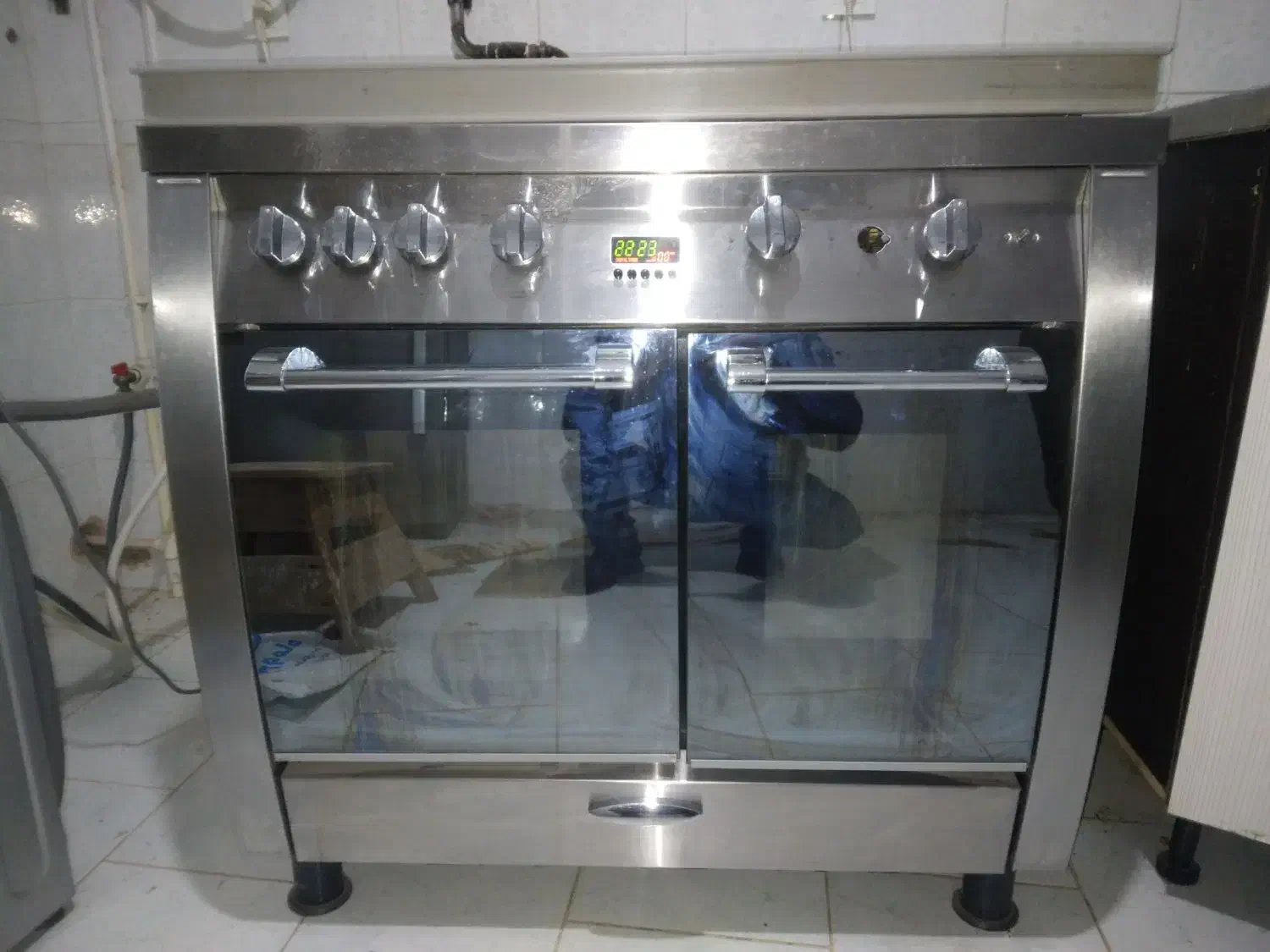 فر گاز تمام استیل|اجاق گاز و لوازم برقی پختوپز|نمین, |دیوار