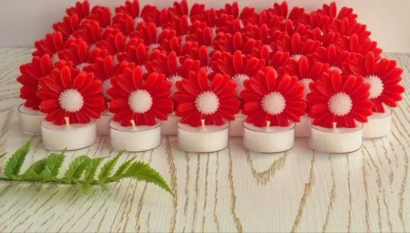 شمع و گل ربانی|صنایع دستی و سایر لوازم تزئینی|فاضل آباد, |دیوار