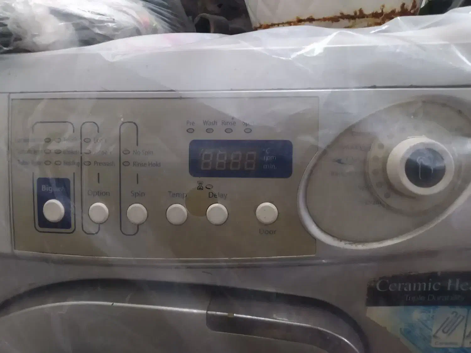 ماشین لباسشویی سامسونگ تمیز 6کیلوی تمام اتوماتیک|ماشین لباسشویی و خشککن لباس|کهک, |دیوار