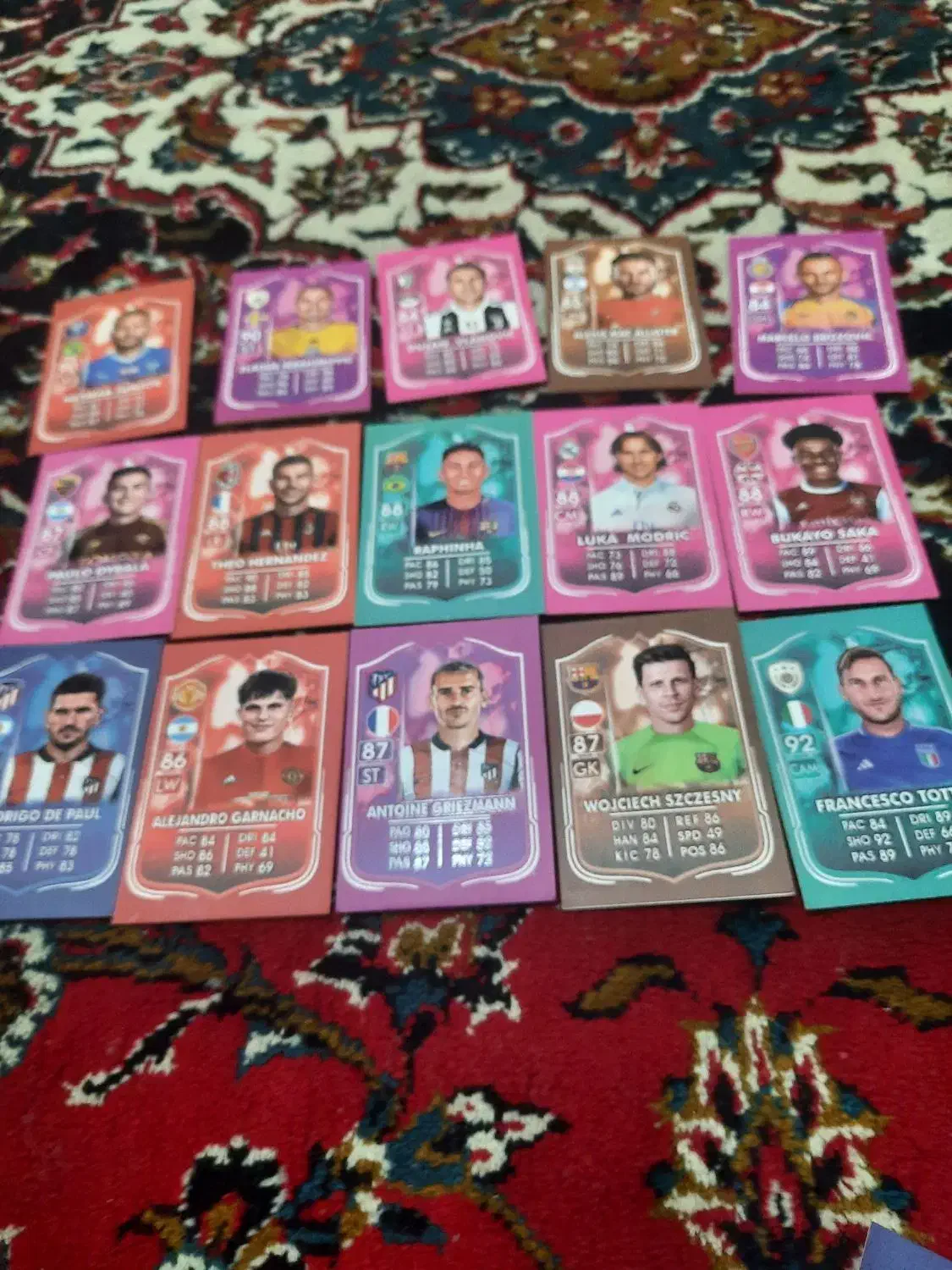 کارت فوتبالی|اسباببازی|ساری, |دیوار