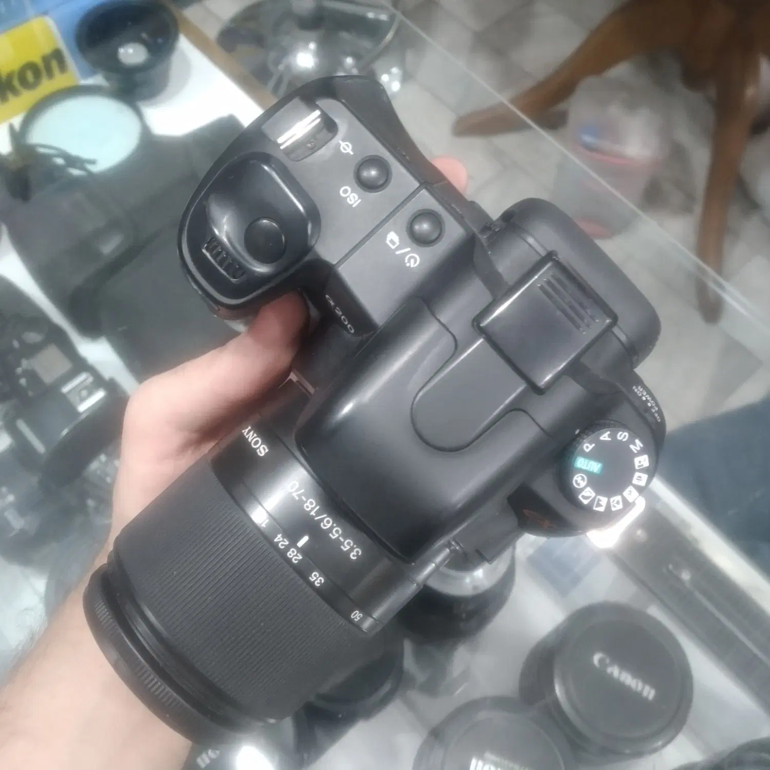 sony a200|دوربین عکاسی و فیلم‌برداری|تهران, چوب تراش|دیوار