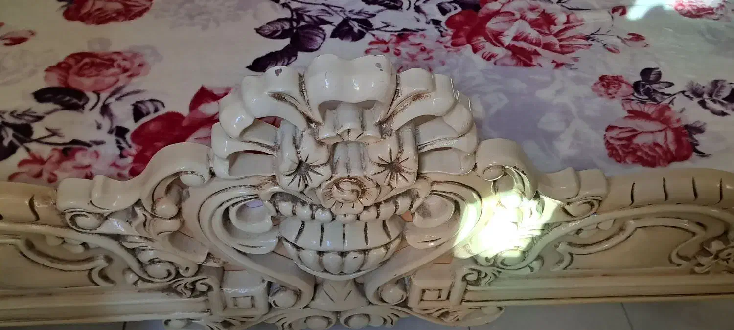 تخت خواب دونفره چوب راش|تخت و سرویس خواب|پردیس, فاز ۸|دیوار