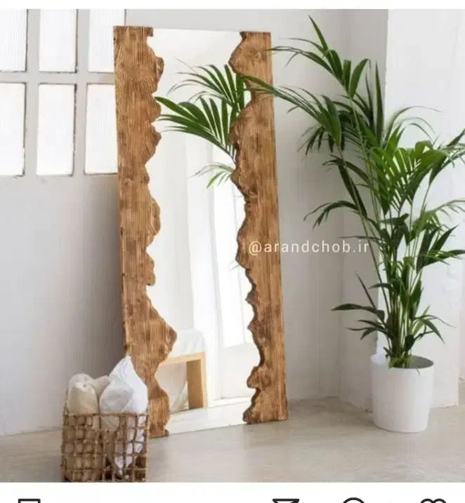 ساخت انواع آینه میز تلوزیون کتابخانه.لوستر .روستیک|آینه|شیروان (خراسان), |دیوار