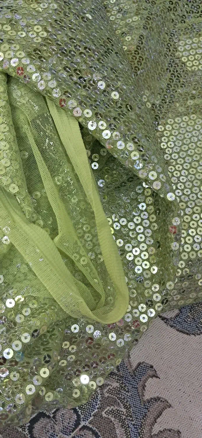 ۳ونیم متر پارچه پولکی|لوازم خیاطی و بافتنی|تهران, دریاچه شهدای خلیج فارس|دیوار