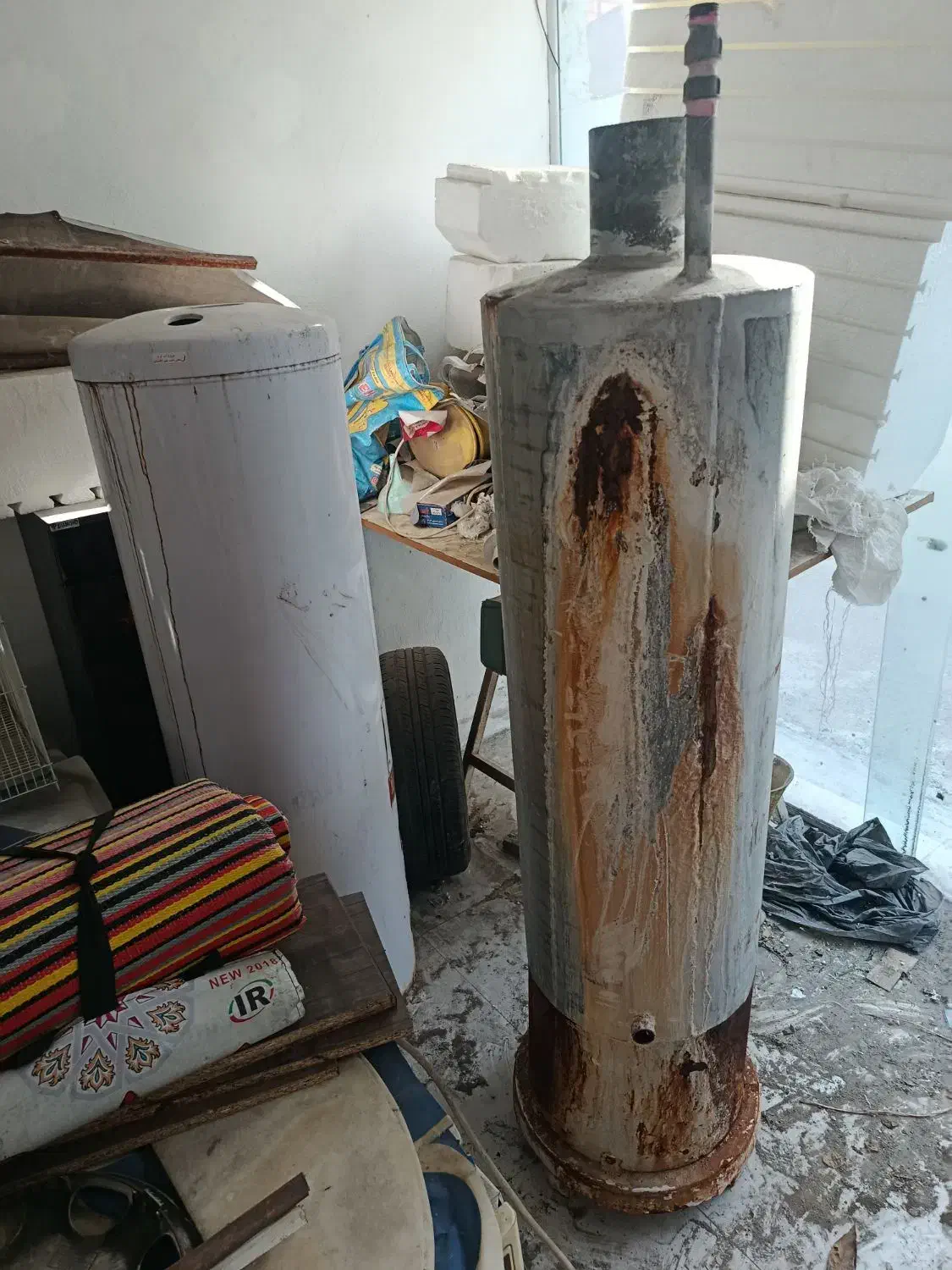 آبگرمکن ضایعاتی 40 گالن|آبگرمکن، پکیج، شوفاژ|ساری, |دیوار