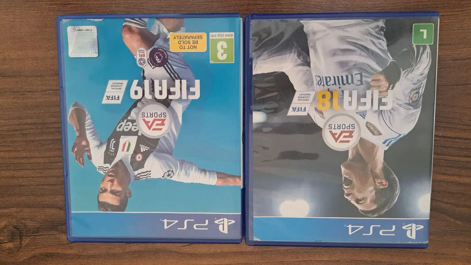 دیسک بازی فیفا ۱۹ و فیفا ۱۸ برای ps4|کنسول، بازی ویدئویی و آنلاین|تهران, آشتیانی|دیوار