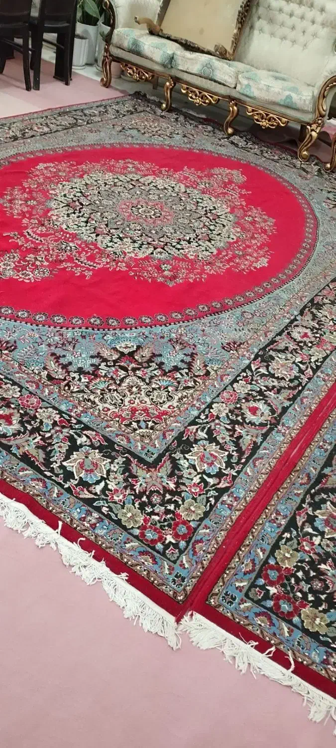 فرش ۱۲متری|فرش|میانه, |دیوار