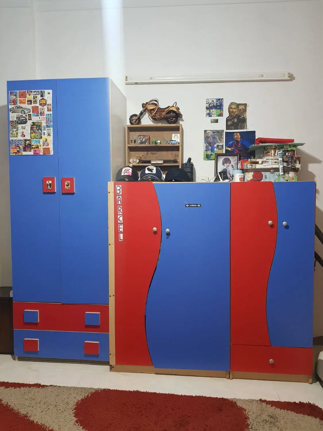 ۳ عدد کمد جادار و سالم|جاکفشی، کمد، دراور|ساری, |دیوار