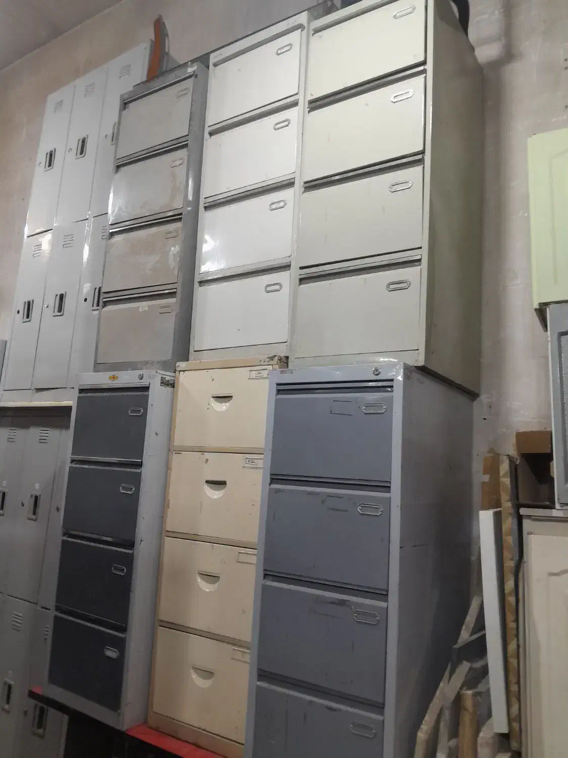 فایل فلزی تمیز ۴ کشو در حدنو ۱۰ عدد|دفتر کار|قم, شهرک امام حسن|دیوار