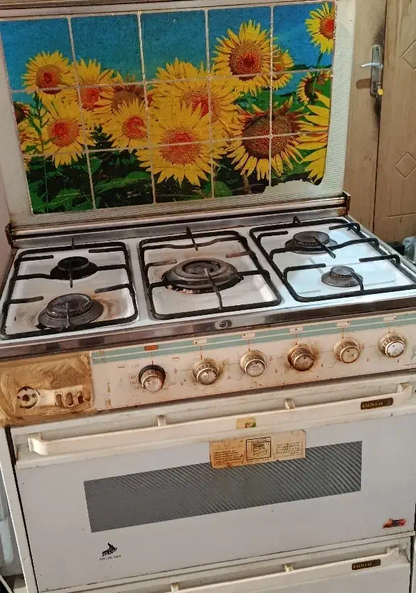 گاز پنج شعله فردار|اجاق گاز و لوازم برقی پختوپز|فولادشهر, مسکن مهر فولادشهر|دیوار