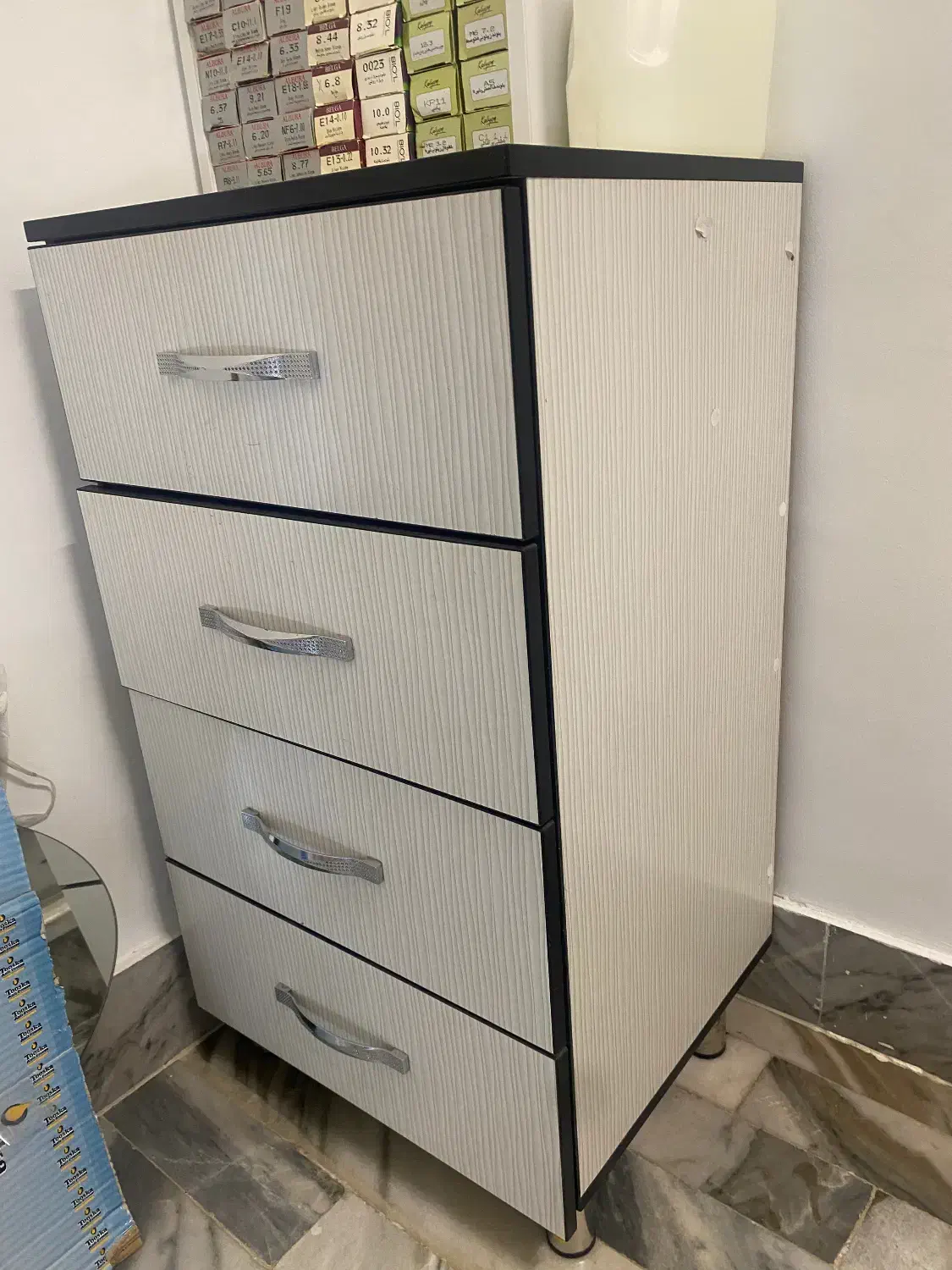 دراور۴کشو|جاکفشی، کمد، دراور|رشت, نظری|دیوار