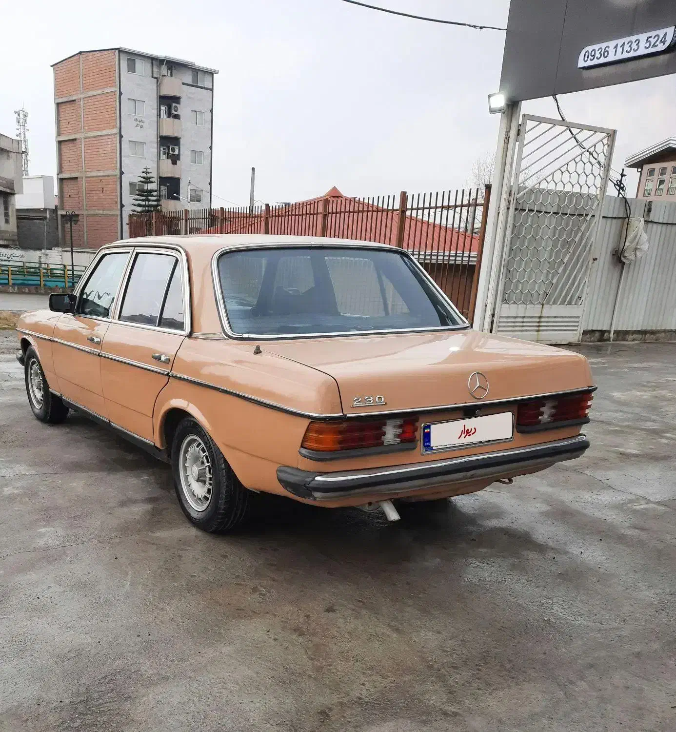 بنز ۲۳۰ دانشجویی|خودرو کلاسیک|قائم‌شهر, |دیوار