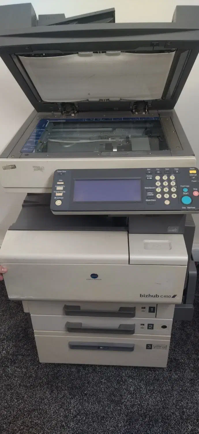 دستگاه کپی رنگی c450 کونیکا|پرینتر، اسکنر، کپی، فکس|تهران, آذربایجان|دیوار