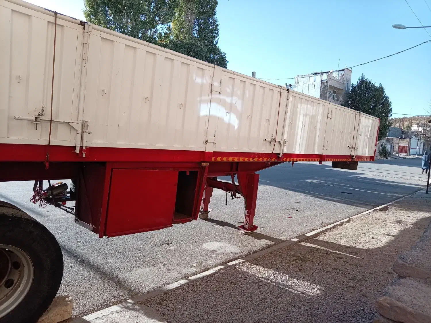 دم تریلی لبه دار دو محور|خودرو سنگین|نورآباد, |دیوار