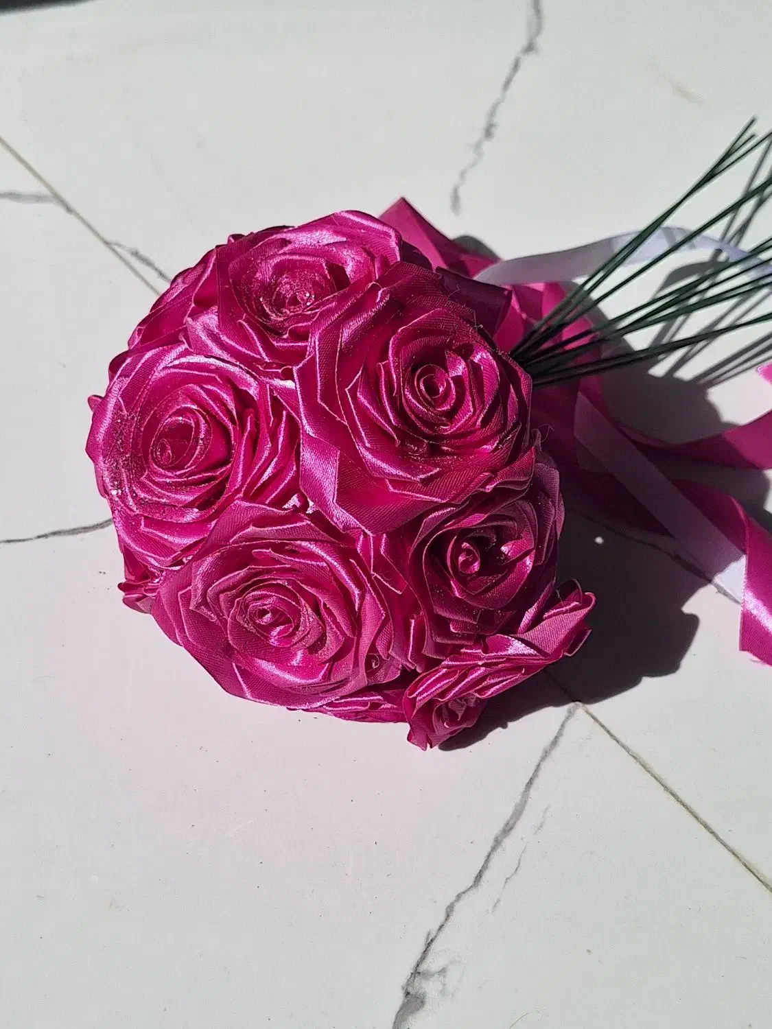 گل روبانی ابدی|گل مصنوعی|بندر گناوه, |دیوار