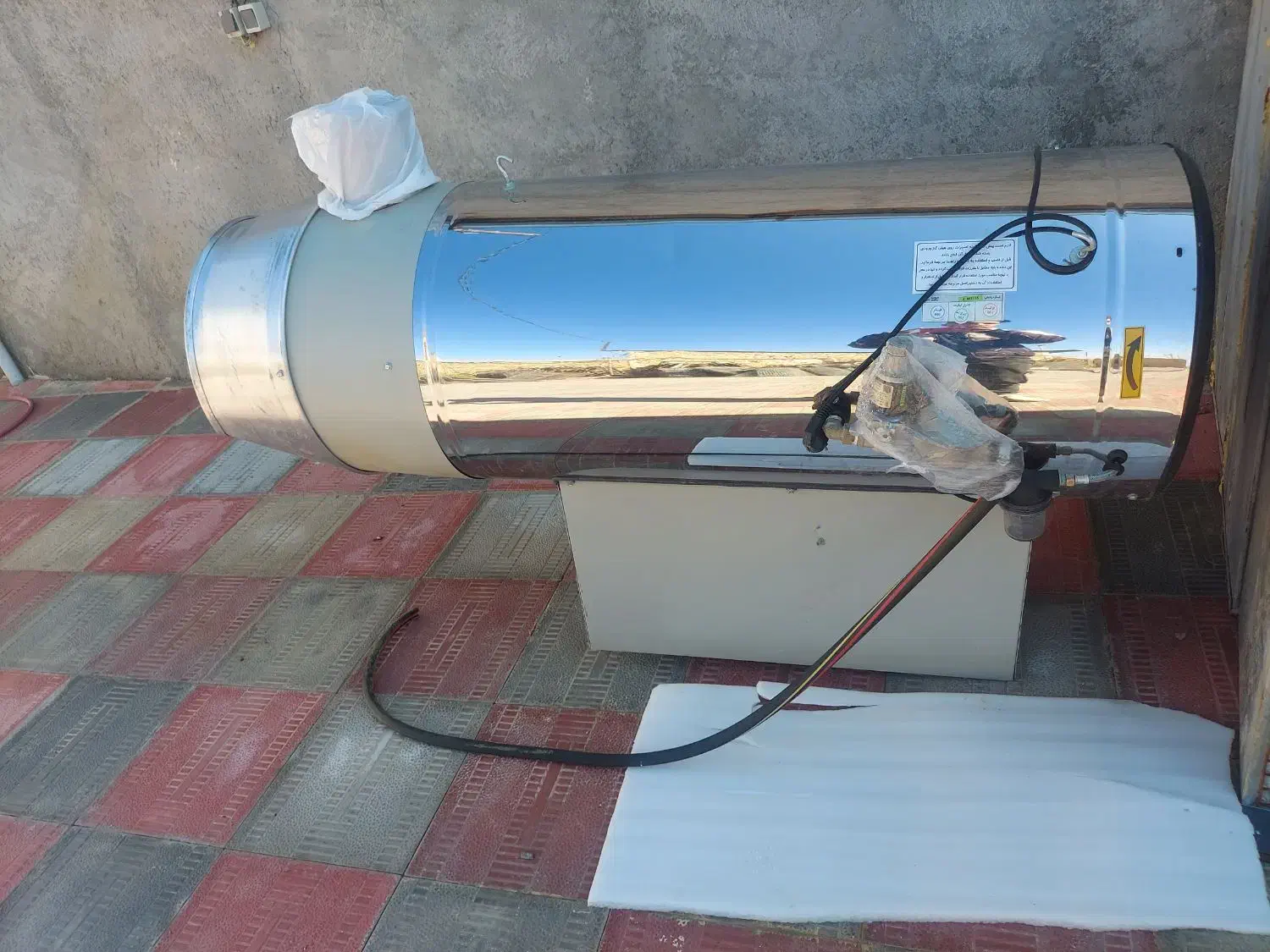 جت هیتر دست دوم وگازی و گازوییلی مرغداری گلخانه|بخاری، هیتر، شومینه|خرمآباد, |دیوار