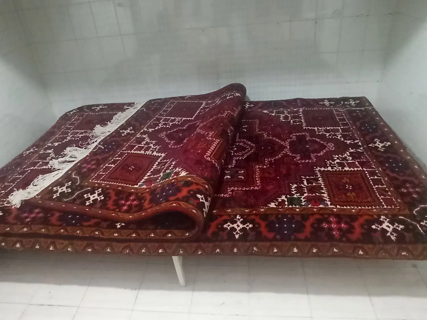 فرش دستباف چشمه وزان|فرش|اهر, |دیوار