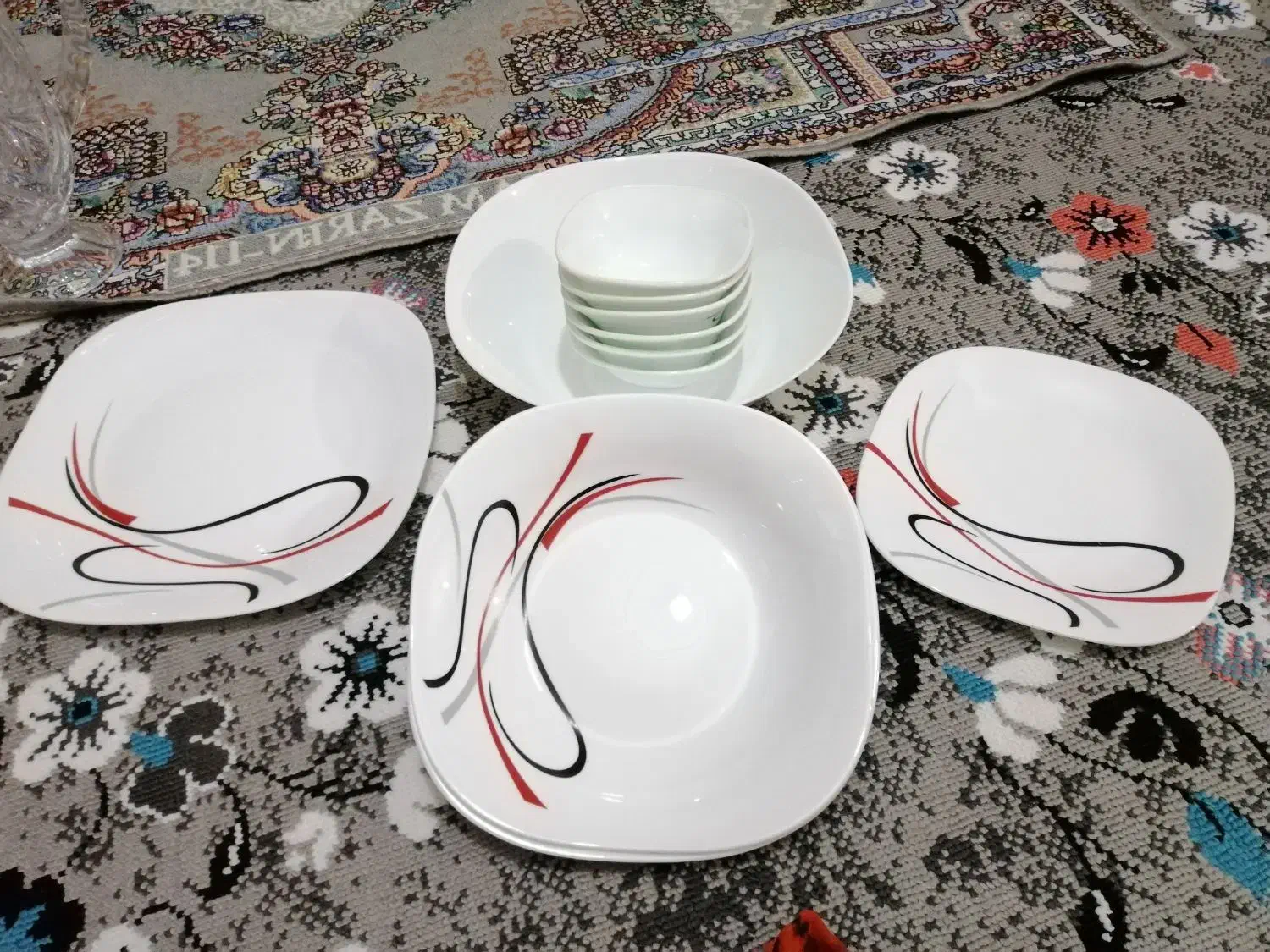 آکروپال 6 نفزه|ظروف سرو و پذیرایی|جوانرود, |دیوار