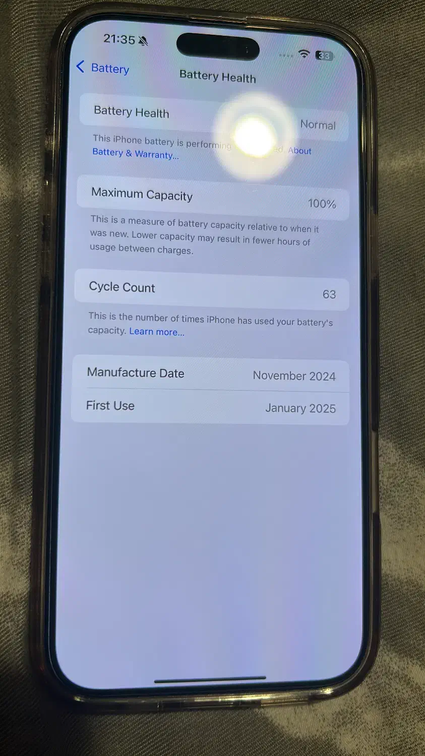 گوشی آیفون ۱۶ پرومکس|موبایل|تهران, جنت‌آباد جنوبی|دیوار