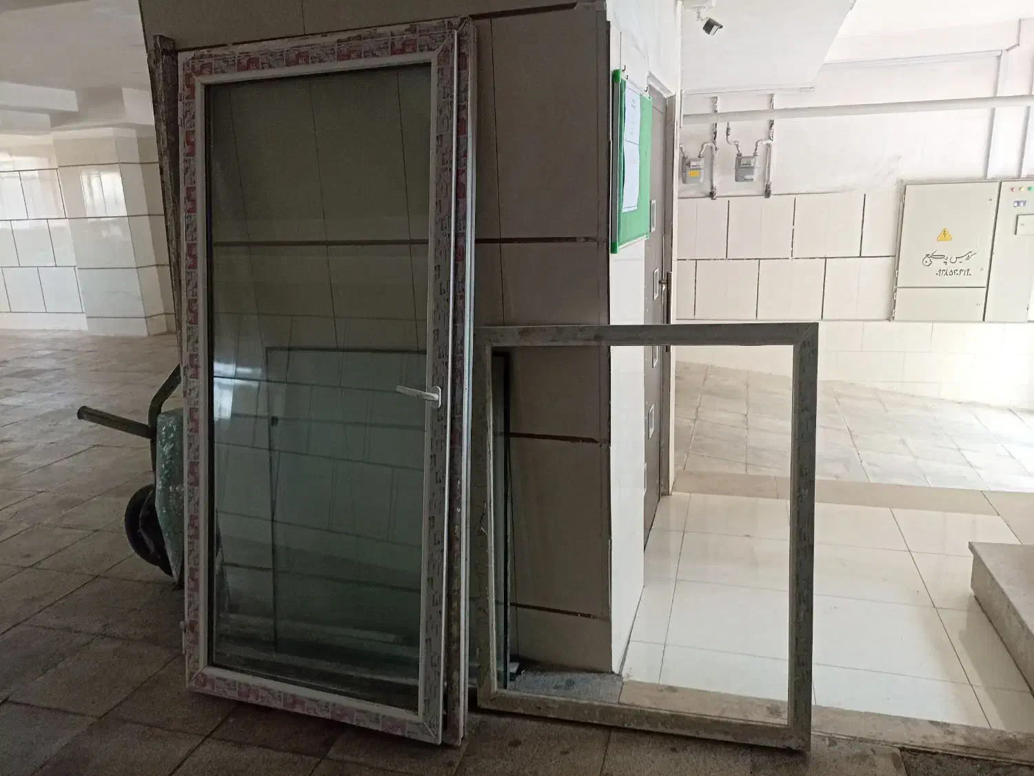 دروپنجره دو جداره با فرم زیر قیمت بازار|مصالح و تجهیزات ساختمان|رودهن, |دیوار