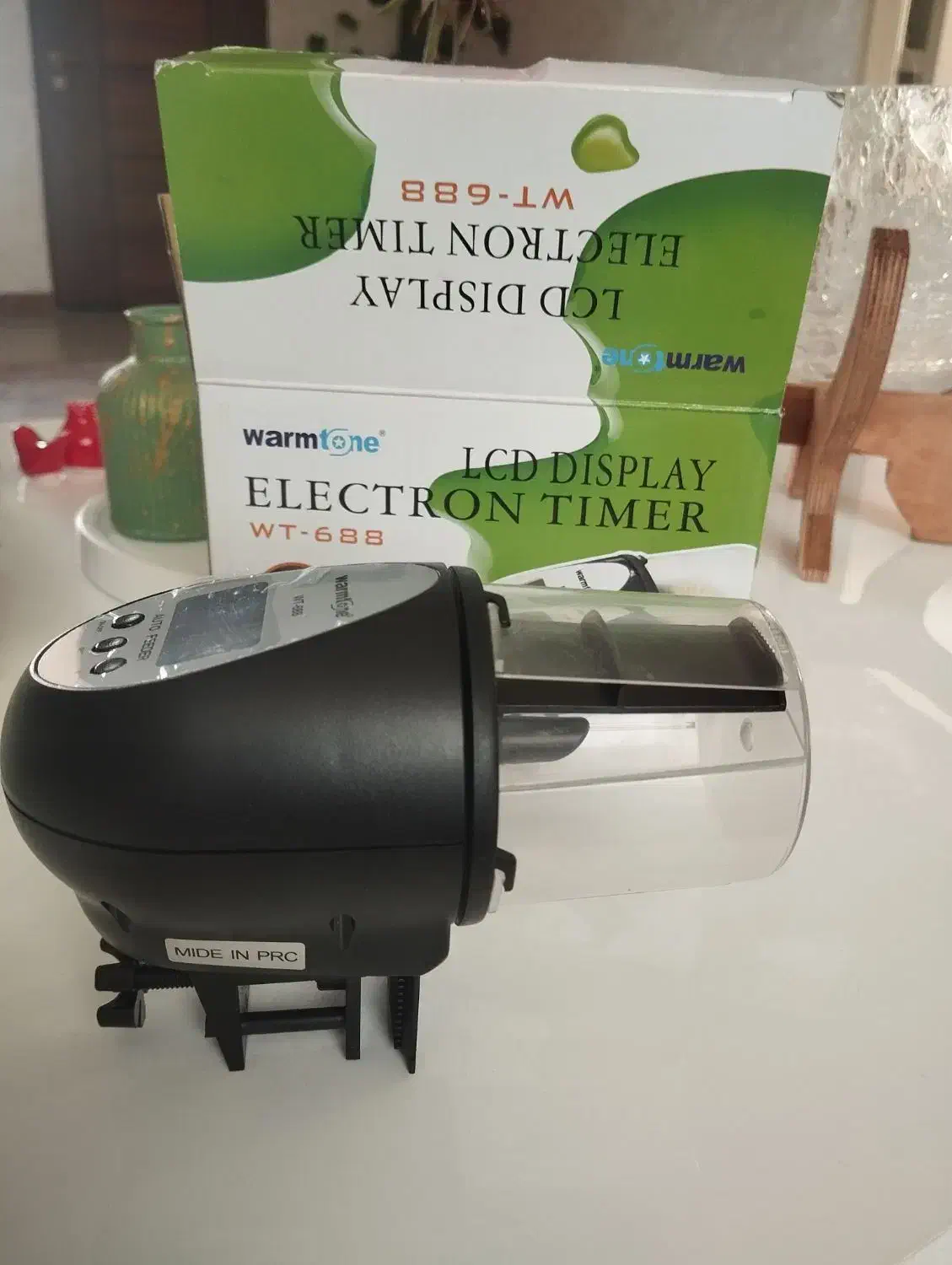 غذا ریز آکواریوم|ماهی|فومن, |دیوار