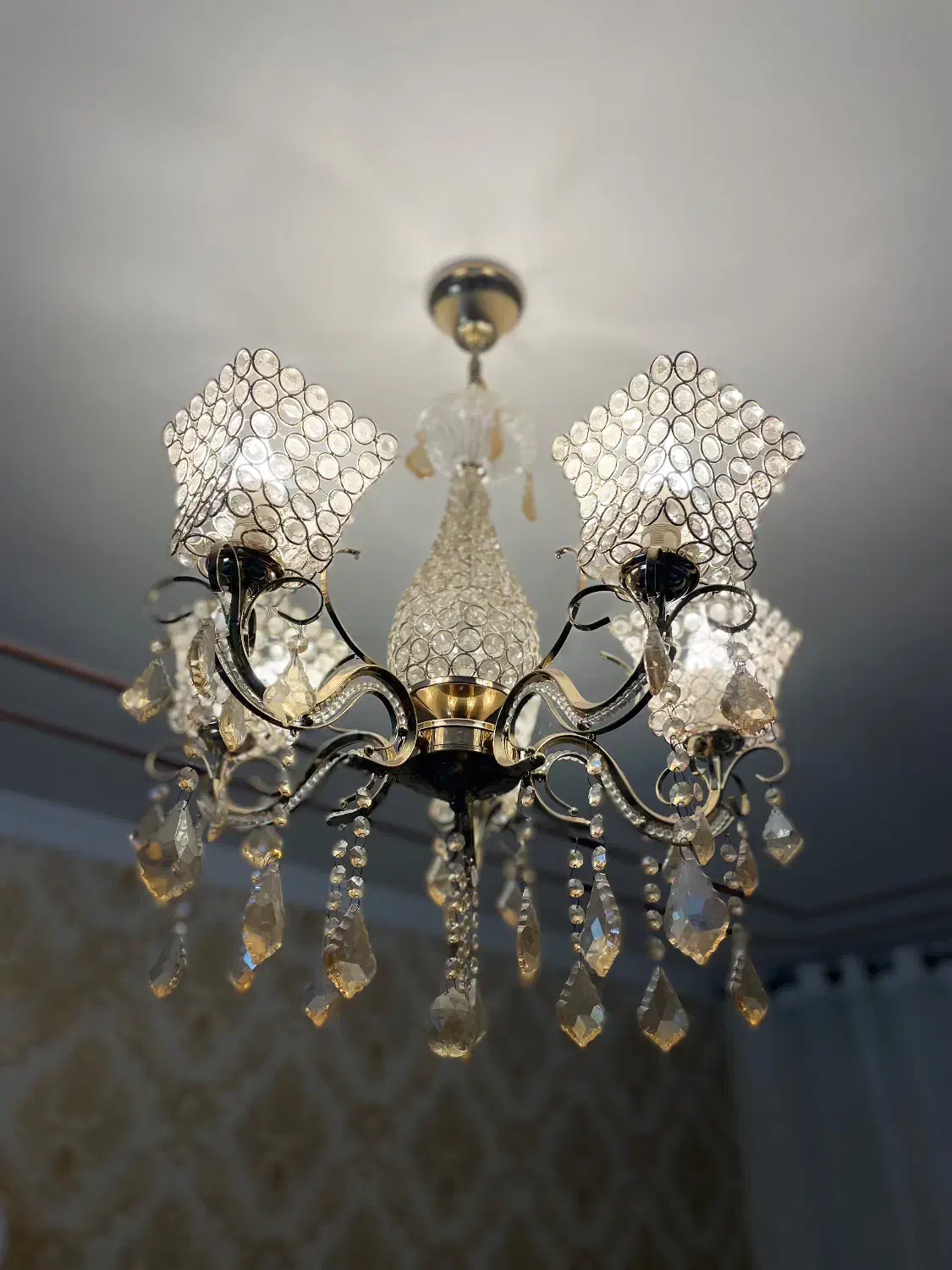 لوستر|لوستر و چراغ آویز|شاهرود, |دیوار