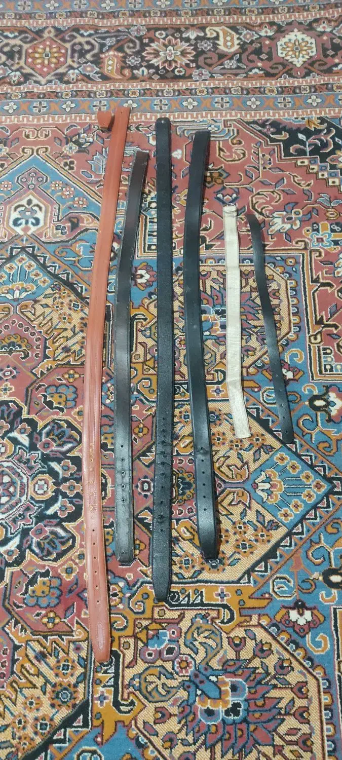 کمربند مردانه به جز یکی بقیه بدون سگگ ویک کیف چرمی|کیف، کفش، کمربند|تبریز, |دیوار