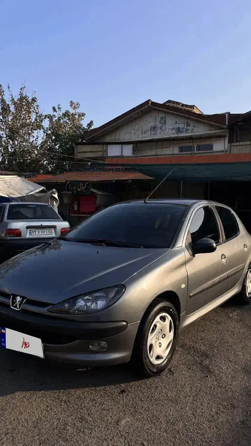 پژو 206 1388 تیپ 2|خودرو سواری و وانت|رشت, دیانتی|دیوار