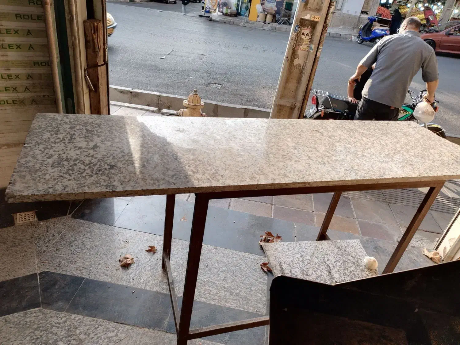 پالت میوه میز دخل و گاو صندوق میز سبزی همراه سنگ|فروشگاه و مغازه|جیرفت, |دیوار